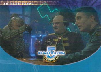 1999 SkyBox Babylon 5: Profiles #68 A Friendship Gained In Baby Steps Front