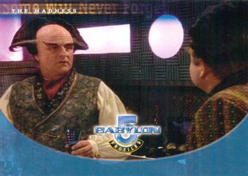 1999 SkyBox Babylon 5: Profiles #85 Some Will Never Forget The Madness Front