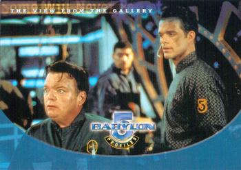 1999 SkyBox Babylon 5: Profiles #91 Some Will Never Forget The View from the Gallery Front