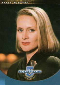 1999 SkyBox Babylon 5: Profiles #57 A Few We Lost: Talia Winters Front