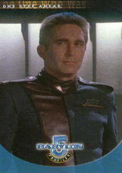 1999 SkyBox Babylon 5: Profiles #74 The One Who Was One Step Ahead Front