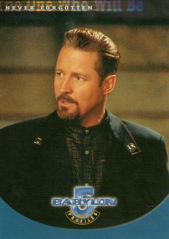 1999 SkyBox Babylon 5: Profiles #81 The One Who Will Be Never Forgotten Front