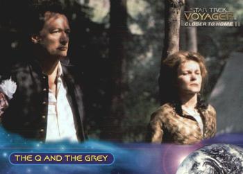 1999 SkyBox Star Trek Voyager: Closer to Home #194 The Q and the Grey Front