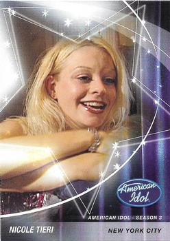 2004 Fleer American Idol Season 3 #37 Nicole Tieri Front