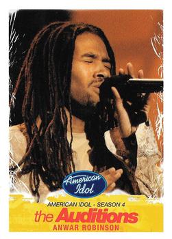 2005 Fleer American Idol Season 4 #59 Anwar Robinson Front