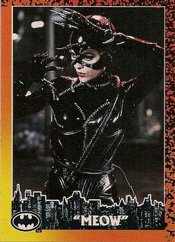 1992 O-Pee-Chee Batman Returns #42 Meow Front