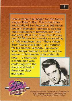 1992 The River Group The Elvis Collection #2 Sun Records Back