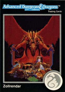 1991 TSR Advanced Dungeons & Dragons - Silver #42 Zollrendar, Red Dragon Front