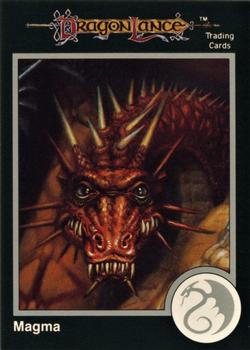 1991 TSR Advanced Dungeons & Dragons - Silver #94 Magma, Red Dragon Front