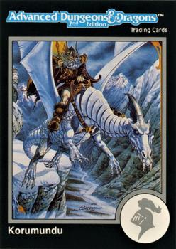 1991 TSR Advanced Dungeons & Dragons - Silver #217 Korumundu Front