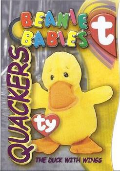 1999 Ty Beanie Babies III #25 Quackers the Duck Baby Front
