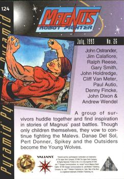 1994 Upper Deck The Valiant Era Series 2 #124 July, 1993 - No. 26 Back