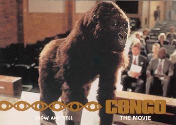 1995 Upper Deck Congo the Movie #4 Show and Tell Front