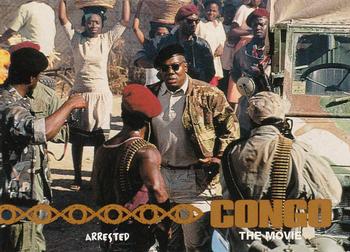 1995 Upper Deck Congo the Movie #18 Arrested Front