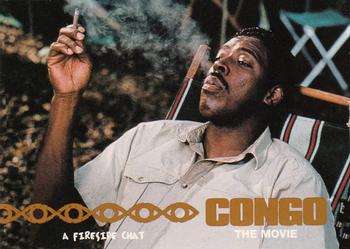 1995 Upper Deck Congo the Movie #29 A Fireside Chat Front