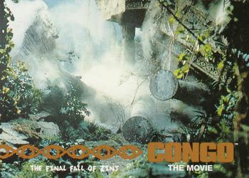 1995 Upper Deck Congo the Movie #59 The Final Fall of Zinj Front