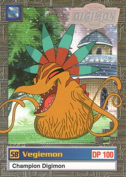 2000 Upper Deck Digimon Series 2 #6of32 58  Vegiemon Front