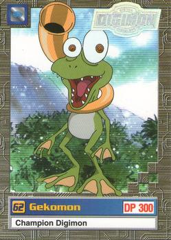 2000 Upper Deck Digimon Series 2 #7of32 62  Gekomon Front