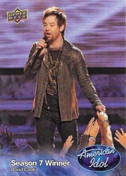 2009 Upper Deck American Idol Season 8 #007 David Cook Front