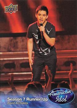 2009 Upper Deck American Idol Season 8 #008 David Archuleta Front