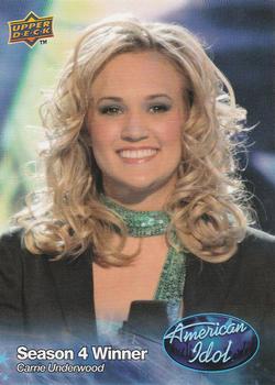2009 Upper Deck American Idol Season 8 #013 Carrie Underwood Front
