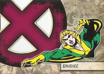 2011 Upper Deck Marvel Beginnings S1 - X-Men Die Cut #X-3 Banshee Front