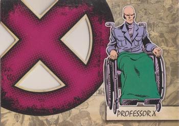2011 Upper Deck Marvel Beginnings S1 - X-Men Die Cut #X-36 Professor X Front