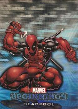 2011 Upper Deck Marvel Beginnings S1 - Marvel Villains Hologram #H-6 Deadpool Front