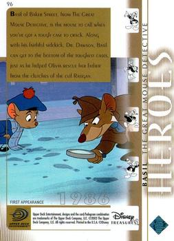 2003 Upper Deck Disney Treasures #96 Basil Back