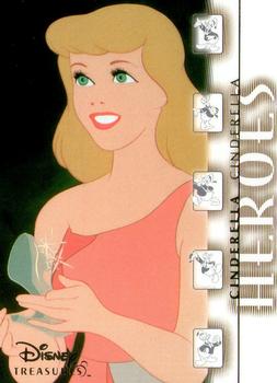 2003 Upper Deck Disney Treasures #105 Cinderella Front