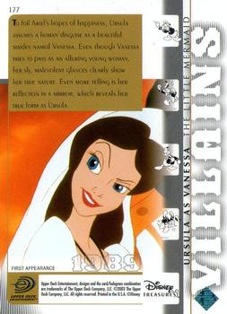 2003 Upper Deck Disney Treasures #177 Ursula as Vanessa Back