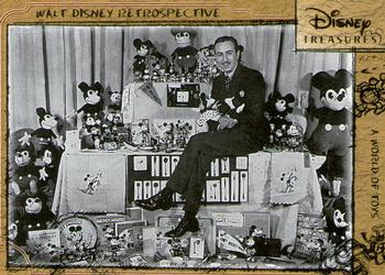 2003 Upper Deck Disney Treasures - Walt Disney Retrospective #WD-8 A World of Toys Front