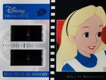2003 Upper Deck Disney Treasures - Reel Pieces of History #PH5 Alice in Wonderland Front