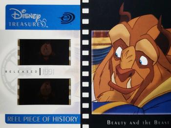 2003 Upper Deck Disney Treasures - Reel Pieces of History #PH9 Beauty and the Beast Front