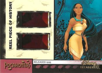 2003 Upper Deck Disney Treasures - Reel Pieces of History #PH23 Pocahontas Front
