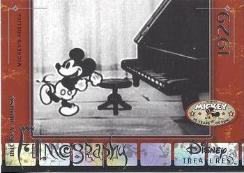 2004 Upper Deck Disney Treasures: Mickey - Celebrate 75 Years of Fun #MC4 Mickey's Follies Front