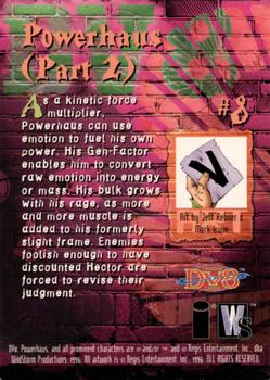 1996 WildStorm DV8 #8 Powerhaus (Part 2) Back