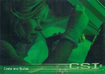 2003 Strictly Ink CSI Series 1 #3 Crate and Burial Front