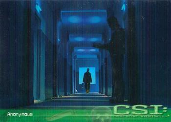 2003 Strictly Ink CSI Series 1 #8 Anonymous Front