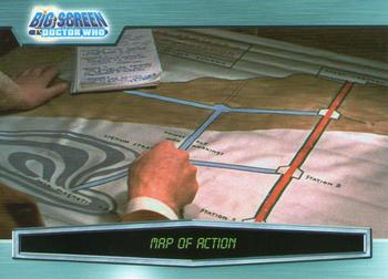 2003 Strictly Ink Doctor Who Big Screen #032 Map of Action Front