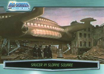 2003 Strictly Ink Doctor Who Big Screen #064 Saucer in Sloane Square Front