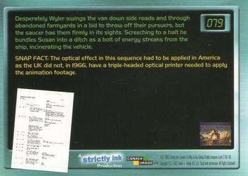 2003 Strictly Ink Doctor Who Big Screen #079 Saucer Attack Back