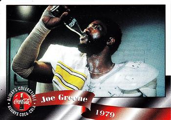 1996 Score Board Coca-Cola Sprint Phone Cards #1 Joe Greene Front