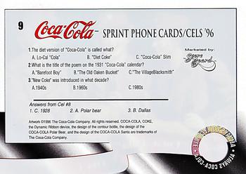 1996 Score Board Coca-Cola Sprint Phone Cards #9 WACs Drinking Back