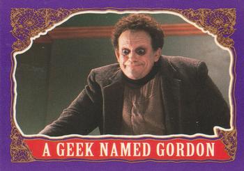 1991 Topps The Addams Family #22 A Geek Named Gordon Front