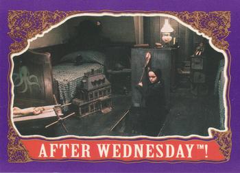 1991 Topps The Addams Family #77 After Wednesday! Front