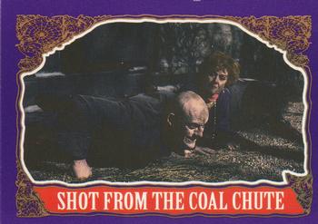 1991 Topps The Addams Family #89 Shot from the Coal Chute Front