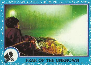 1982 Topps E.T. The Extraterrestrial #10 Fear of the Unknown Front