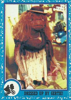 1982 Topps E.T. The Extraterrestrial #36 Dressed Up By Gertie! Front