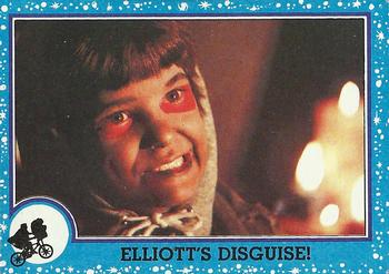1982 Topps E.T. The Extraterrestrial #42 Elliott's Disguise! Front